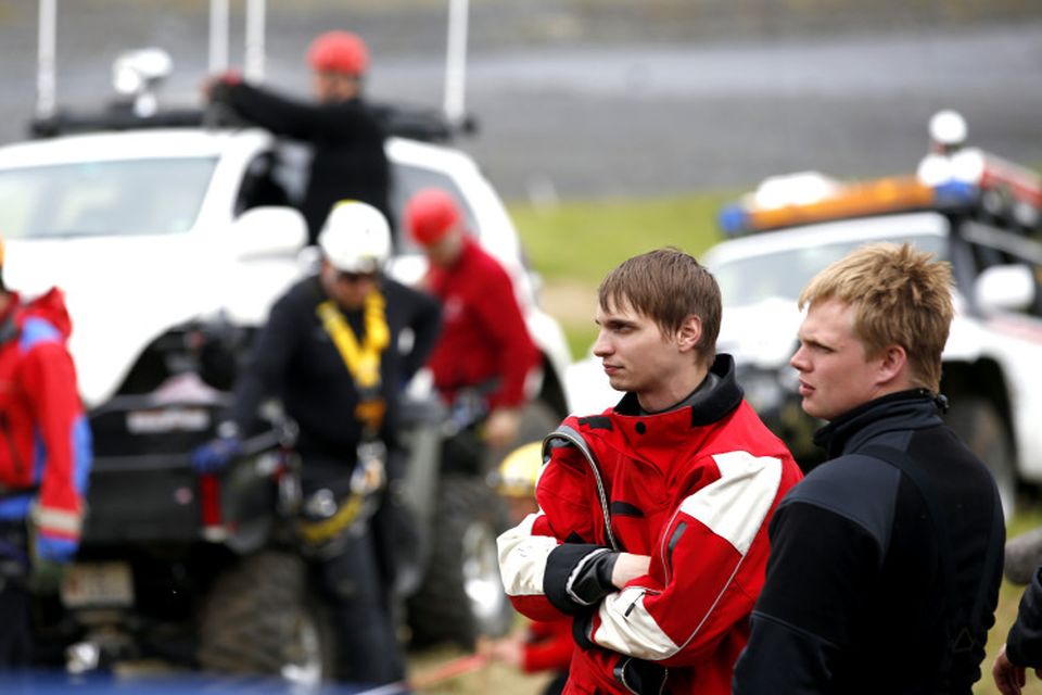 Leitað í Bleiksárgljúfri laugardaginn 28. júní 2014