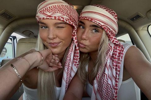 Sunna Natalía og Sóley Bára.