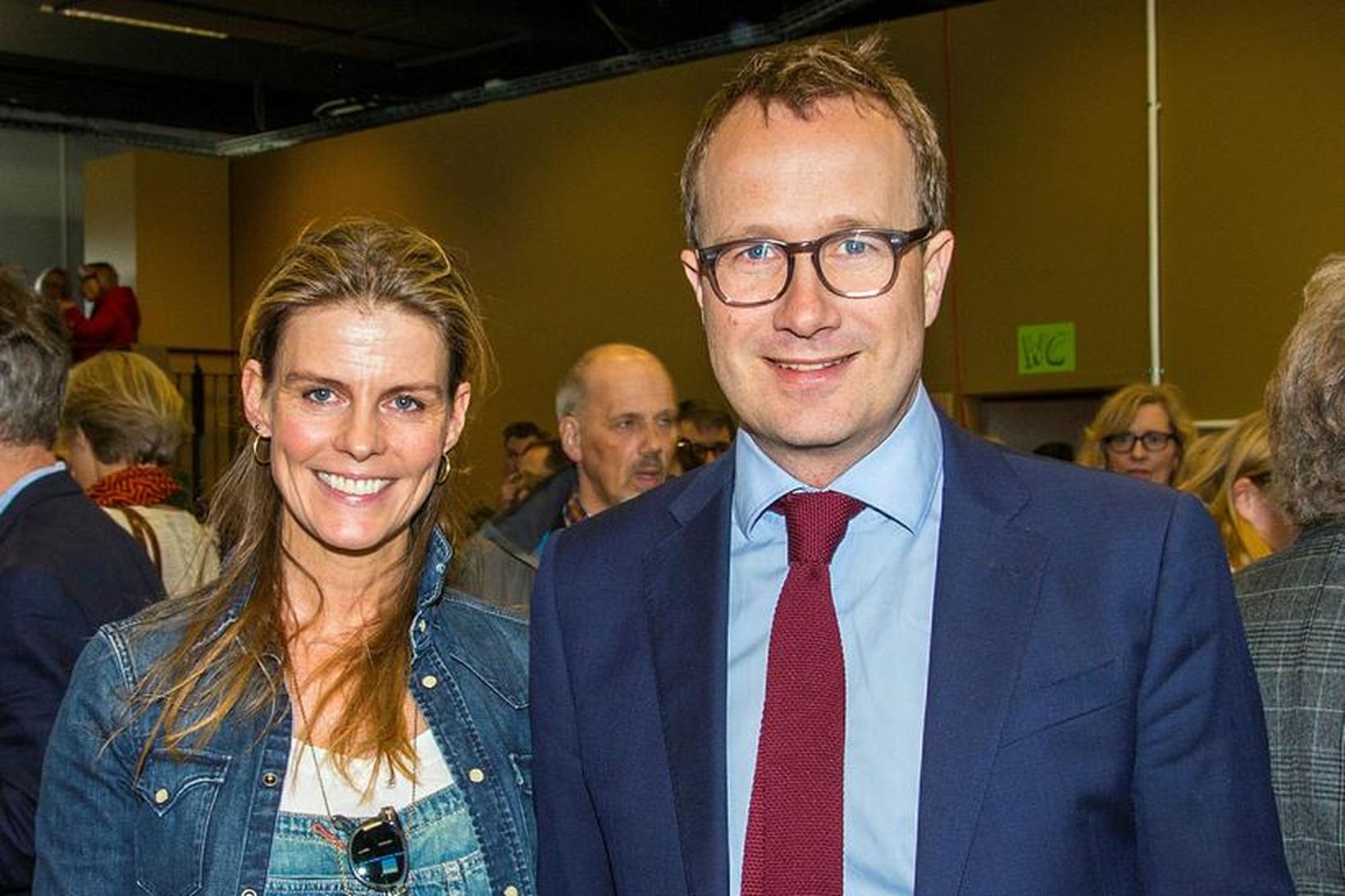 Lilja Pálmadóttir og Andri Snær Magnason.