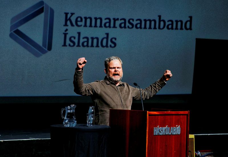 Magnús Þór Jónsson, chairman of the Icelandic Teachers' Union.