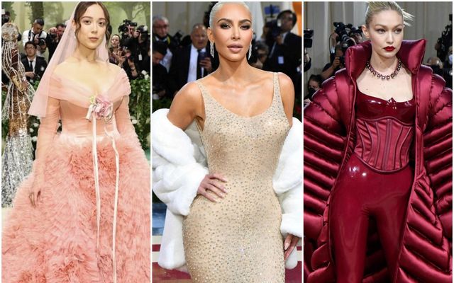Glamúr og glæsileiki er í fyrirrúmi á Met Gala-hátíðinni.