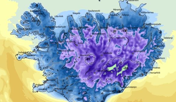 Él síðdegis á vestanverðu landinu