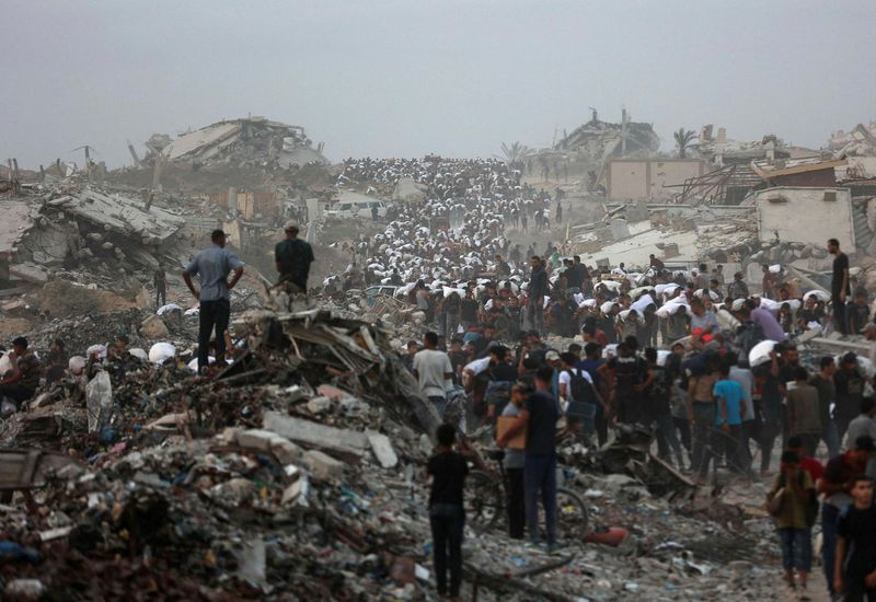 From the Gaza Strip at the end of July.