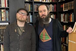 Hjónin Ren og Stu Gates reka Svartar bækur á Akureyri.