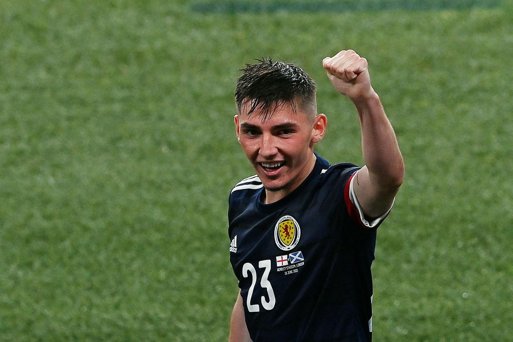 Billy Gilmour er skoskur landsliðsmaður.