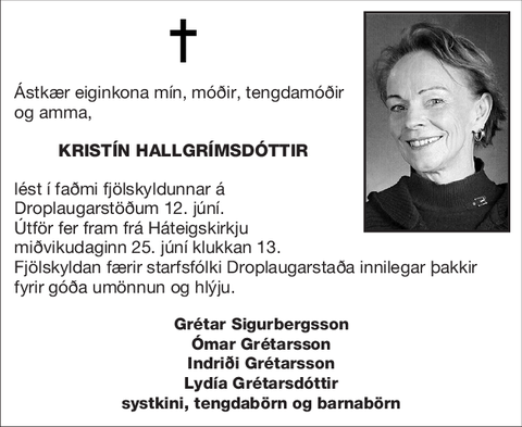 Kristín Hallgrímsdóttir