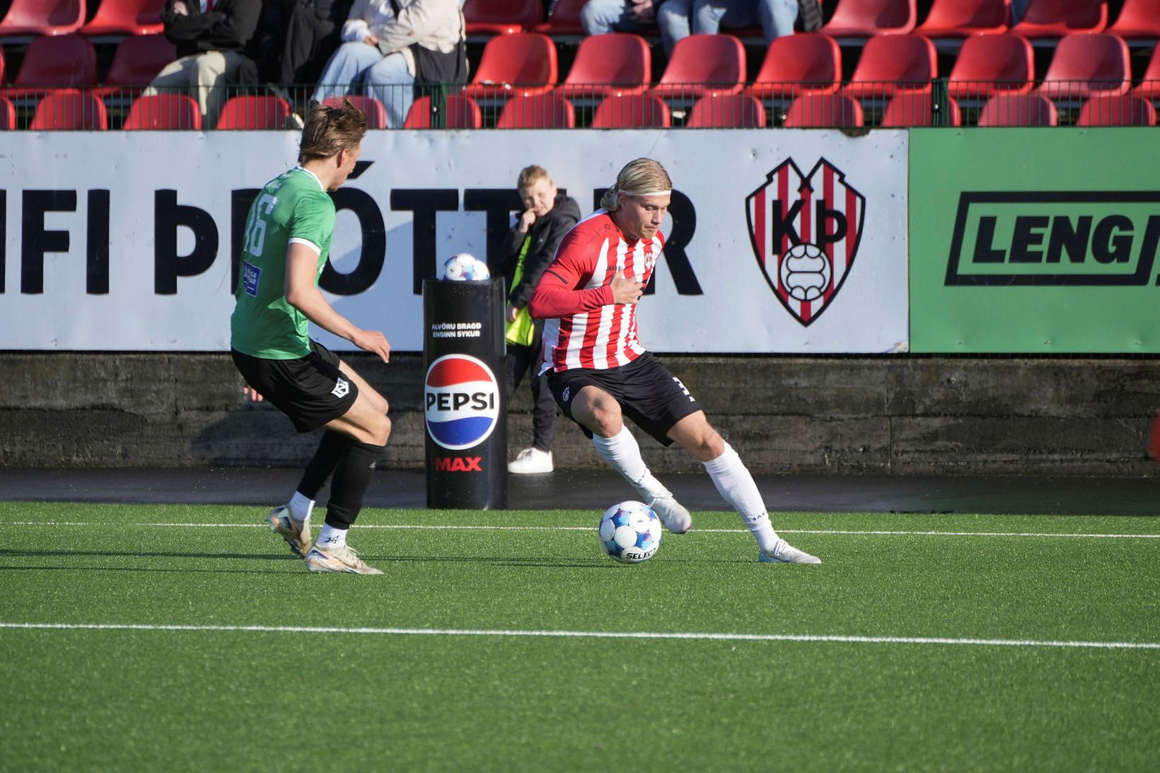 Þróttur hafði betur gegn Selfossi.