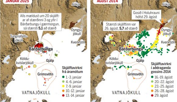 „Þetta er okkar öflugasta eldstöð“