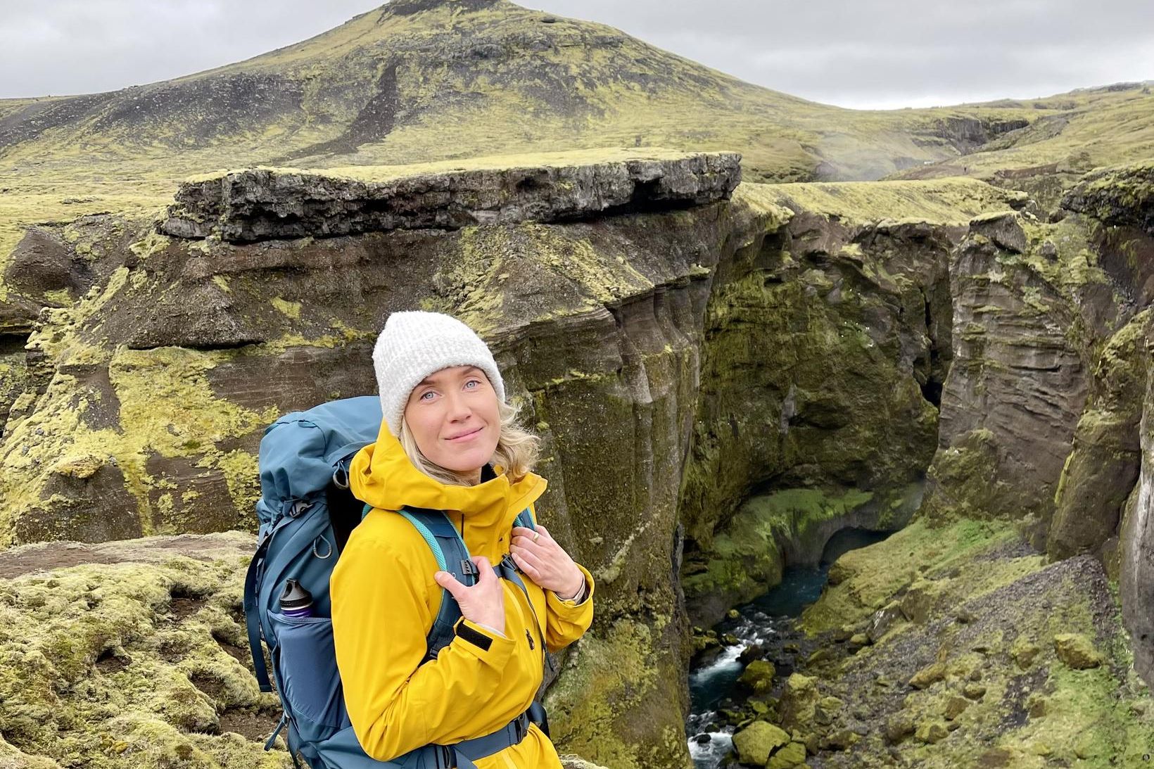 Saga Líf Friðriksdóttir hefur unnið sem leiðsögukona í sjö ár …