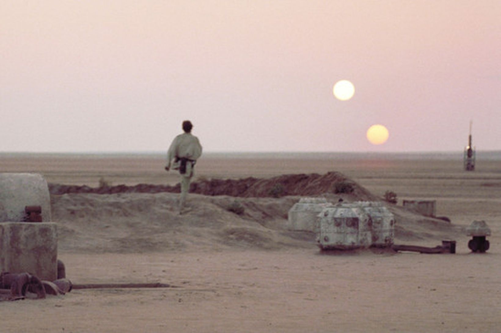 Reikistjarnan Tatooine var á braut um tvístirni en menn hafa …
