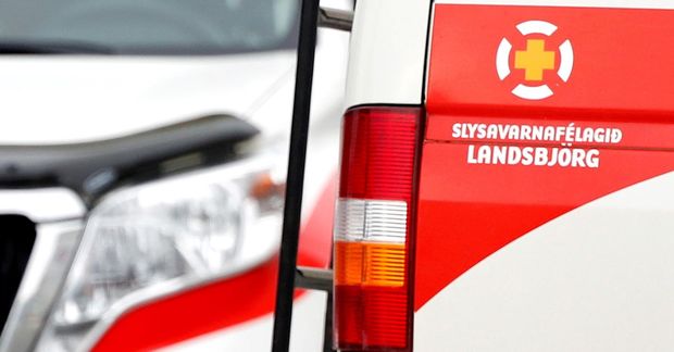 Slysavarnafélagið Landsbjörg leitaði konunnar í nótt.