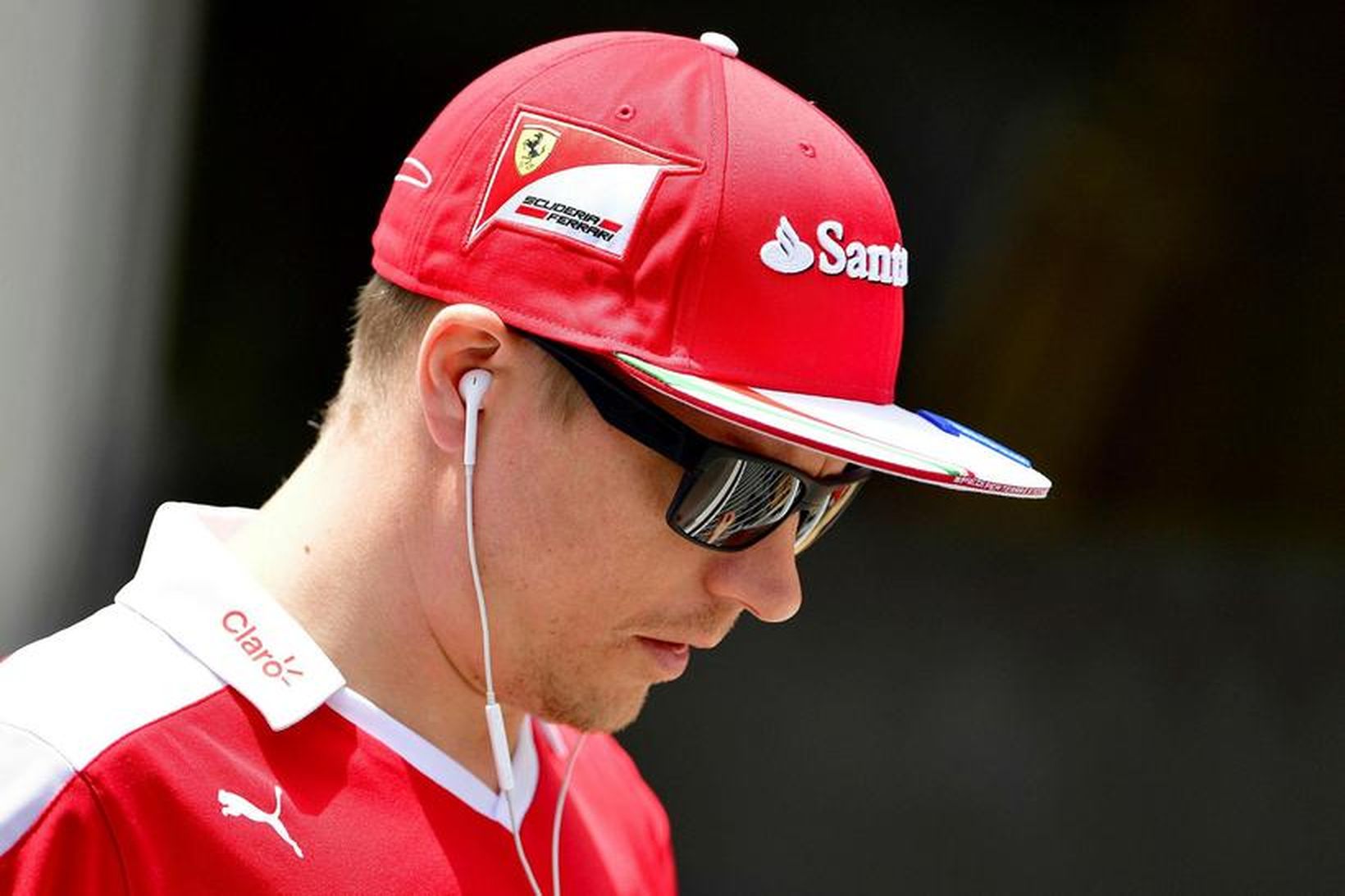 Kimi Räikkönen í Bakú.