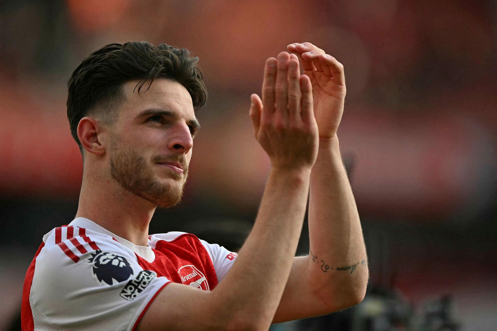 Declan Rice er einn af lykilleikmönnum Arsenal.