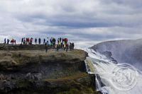 Gullfoss - Massatúrismi - Ferðamenn