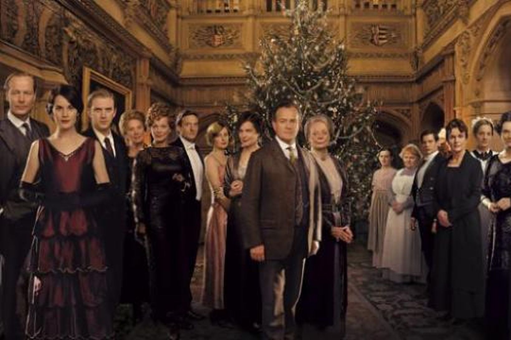 Leikarar Downton Abbey