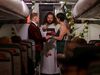 Alexander and Kita were married on a Play plane this morning.