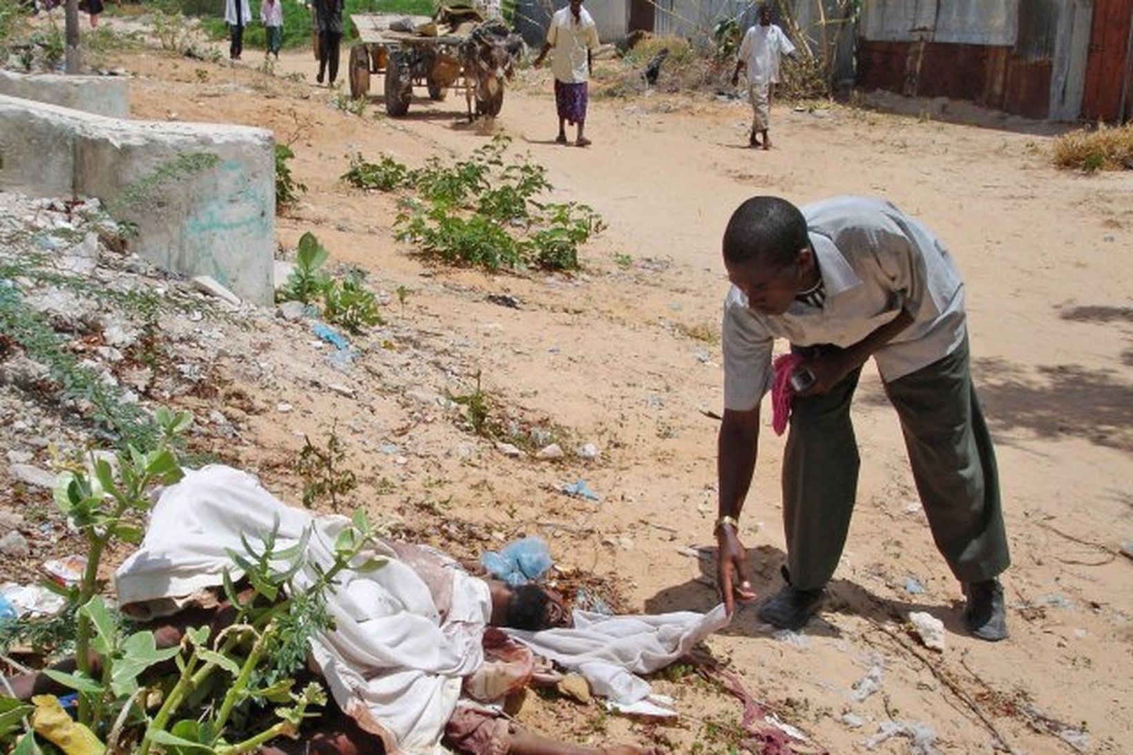 Slæmt ástand í Mogadishu í Sómalíu