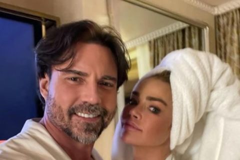 Aaron Phypers og Denise Richards.