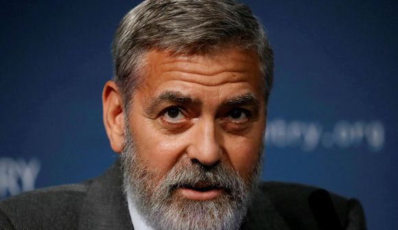 Clooney fékk óblíðar móttökur á Íslandi