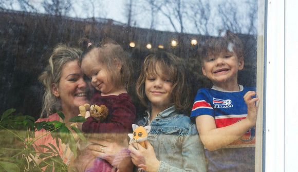 Líka skemmtilegt í sóttkví með börnunum