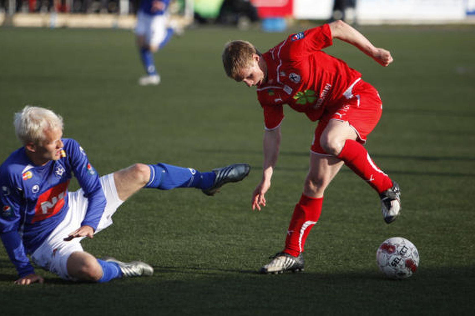 Halldór Orri Björnsson og Magnús S. Þorsteinsson eigast við í …