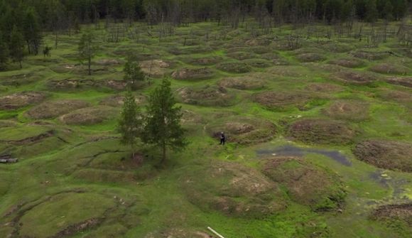 Stór landsvæði í Síberíu að þiðna