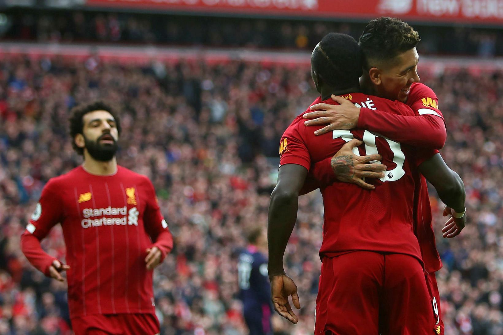 Liverpool er með 25 stiga forskot á toppi ensku úrvalsdeildarinnar …