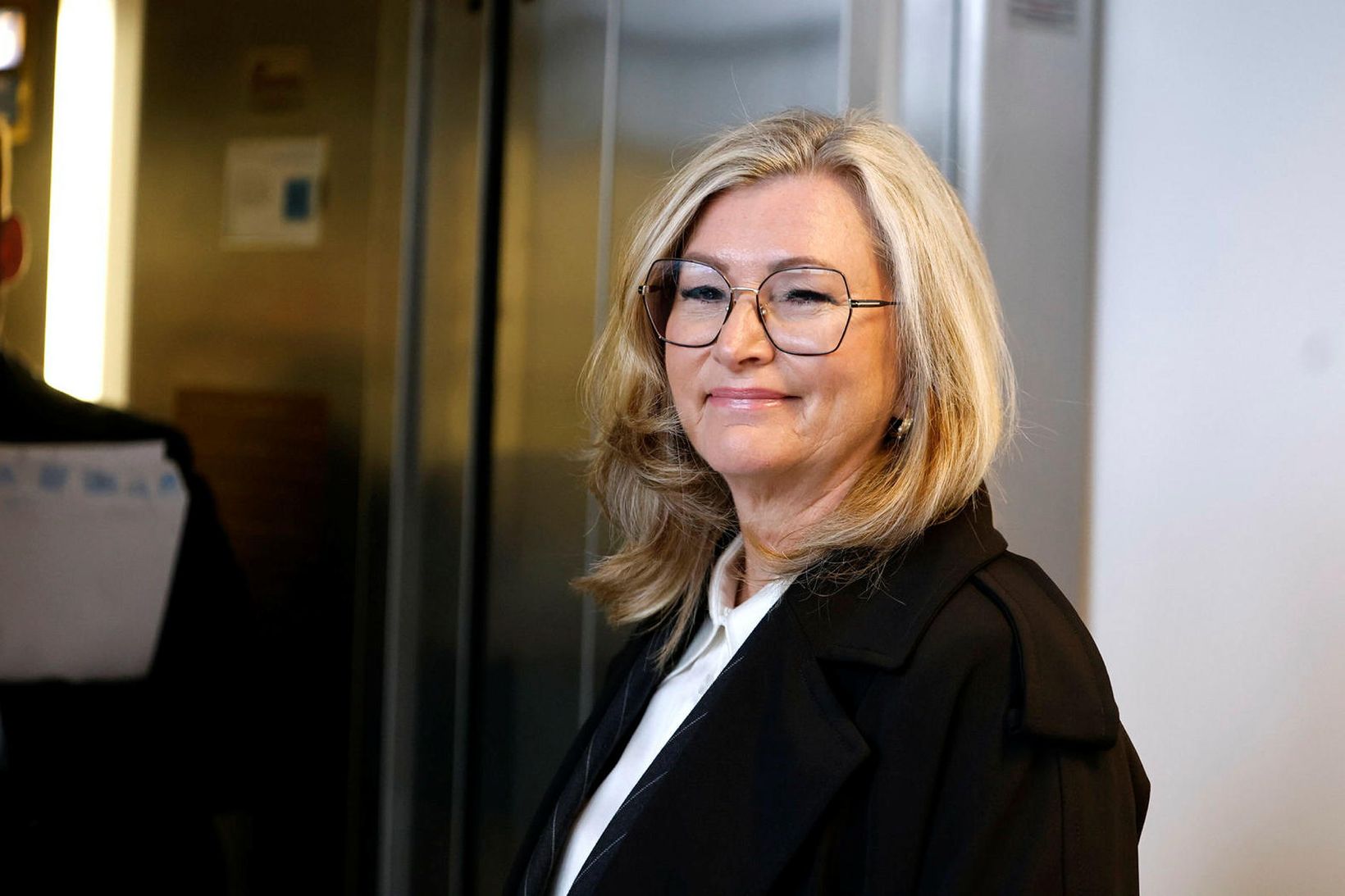 Alma D. Möller heilbrigðisráðherra.