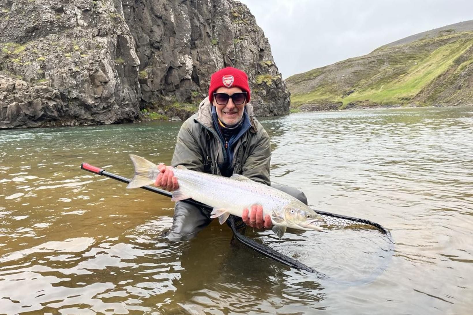 Gími, leiðsögumaður í Kjarrá í 43 ár og í dag …