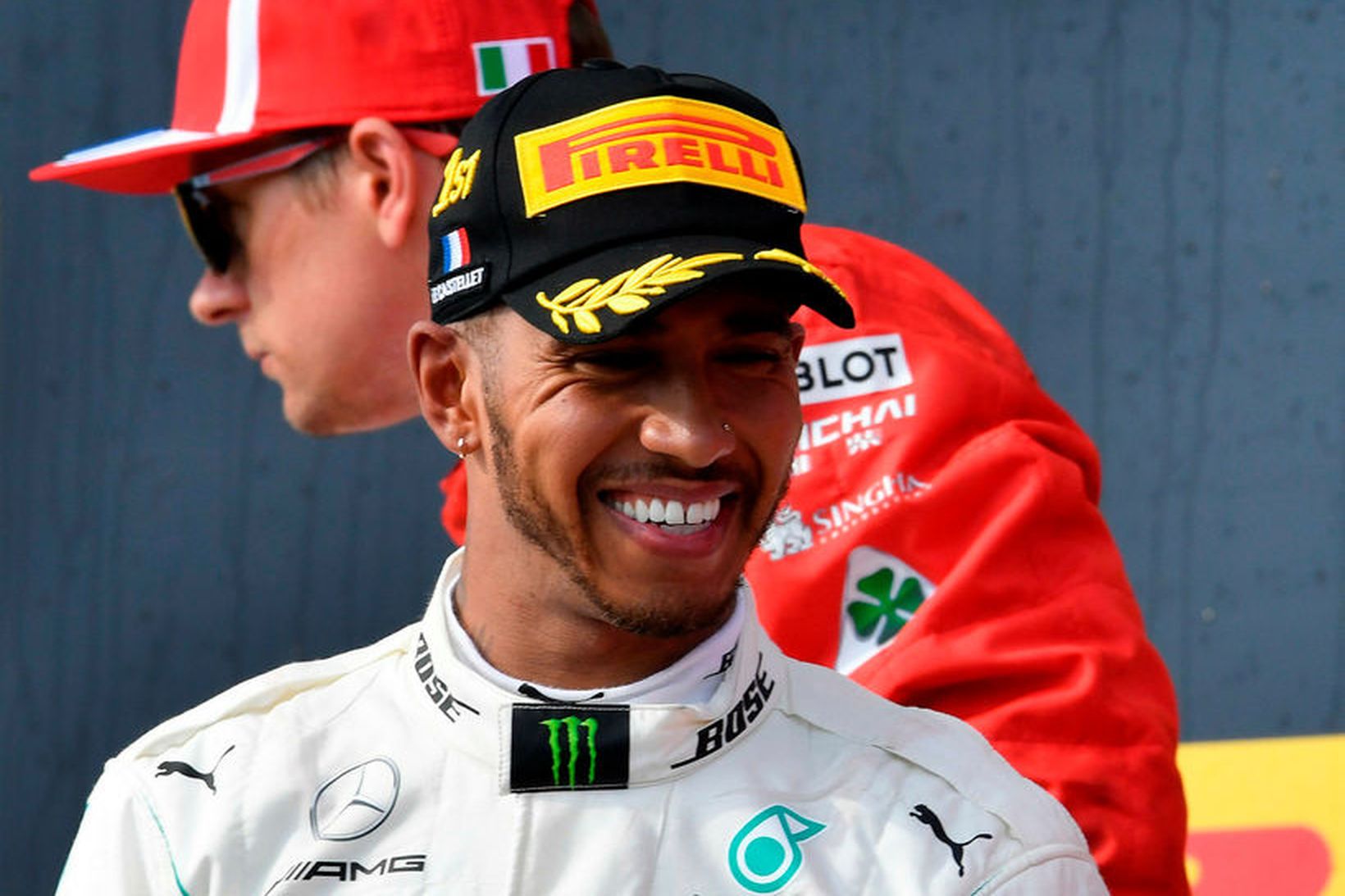 Lewis Hamilton ók hraðast á fyrstu æfingu austurríska kappakstursins.