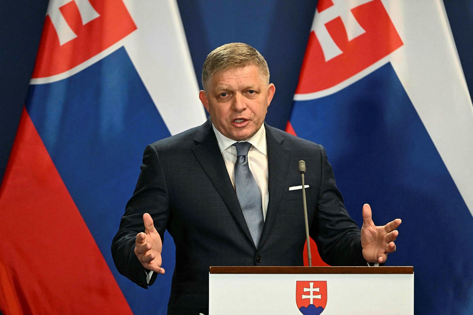 Robert Fico, forsætisráðherra Slóvakíu.