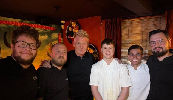 Gordon Ramsay snæddi á Tres Locos