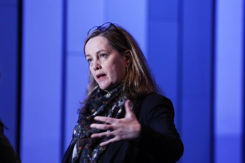 Minister of Health Svandís Svavarsdóttir.