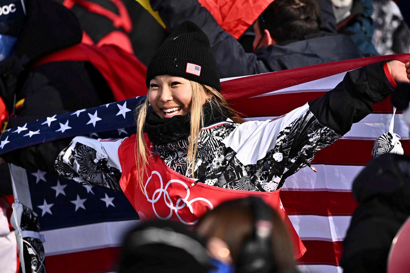 Chloe Kim hefur lært að lifa með því sem fylgir …