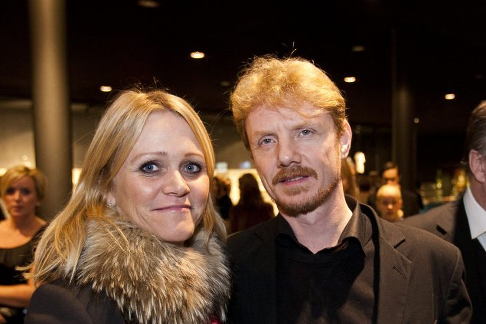 Katrín Júlíusdóttir og Bjarni Bjarnason.