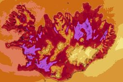 Einróma veðurblíða var um land allt dagana 13.-22. maí.