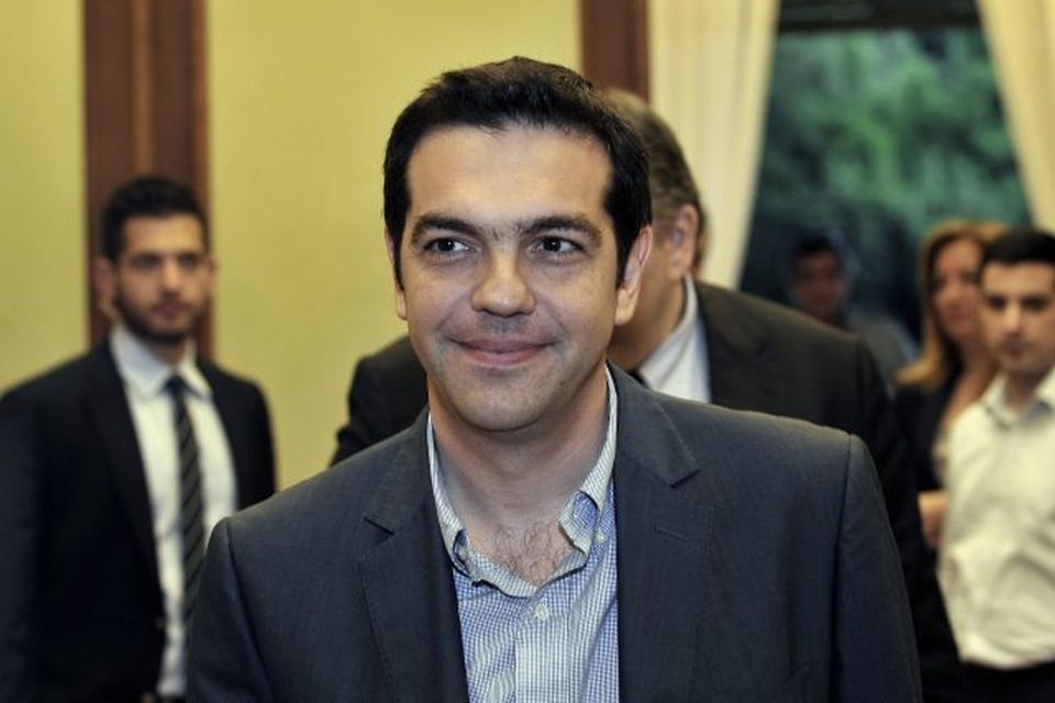 Alexis Tsipras, formaður Syriza flokksins.