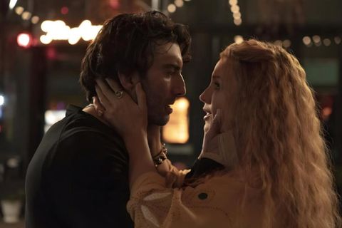 Justin Baldoni og Blake Lively í hlutverkum sínum í kvikmyndinni It Ends With Us.