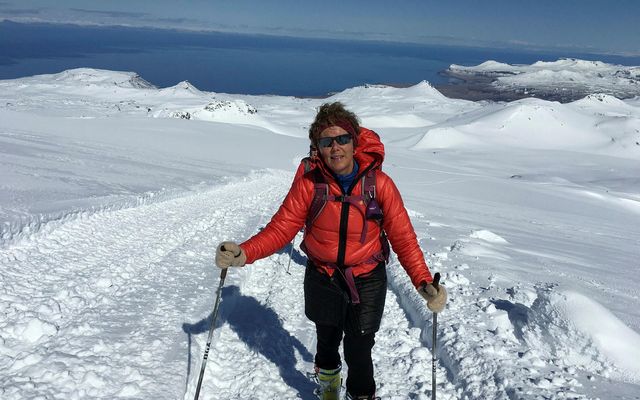 Steinunn Sigurþórsdóttir er mikill fjallagarpur.