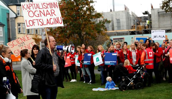 Loftslagsverkföll um heim allan
