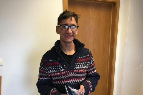 Rus­sell John Stevens was happy to get his wallet back.