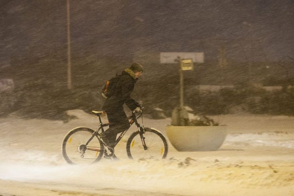 Þungfært er á höfuðborgarsvæðinu.