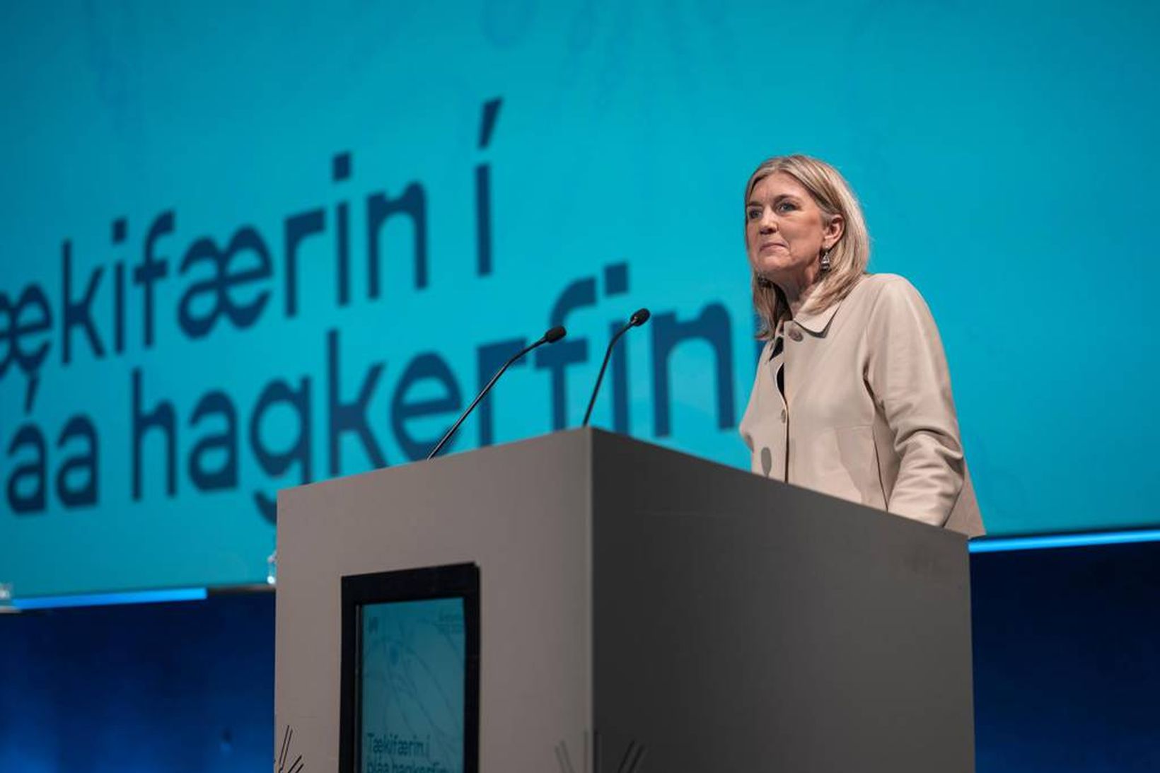 Hanna Katrín Friðriksson er atvinnuvegaráðherra. Viðmælendur nefna að dapurt sé …