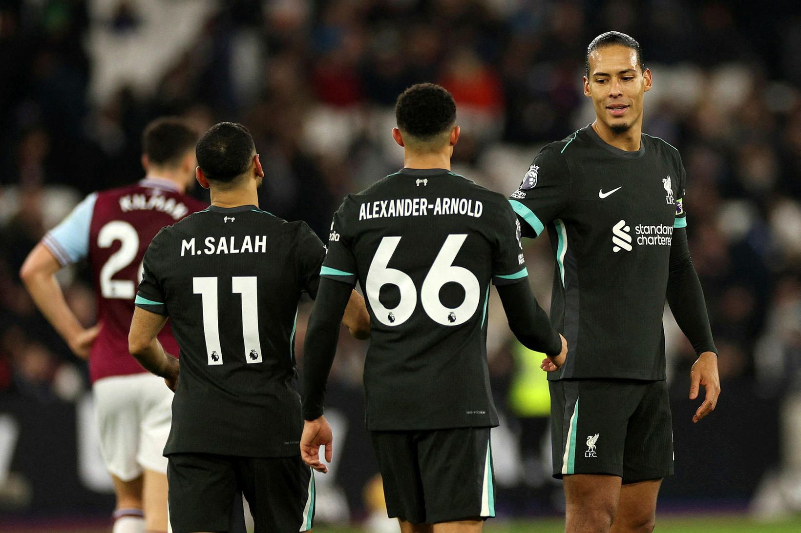 Mohamed Salah, Trent Alexander-Arnold og Virgil van Dijk gætu allir …