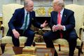 Lyfjageirinn Micheál Martin forsætisráðherra Írlands og Donald Trump.