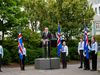 This morning when the Prime Minister was giving his speech on the 80th birthday of the Icelandic Republic.