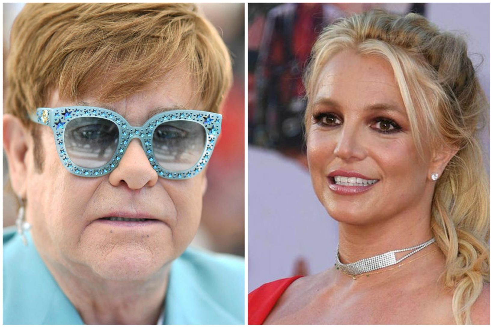 Elton John og Britney Spears gáfu út lag saman í …
