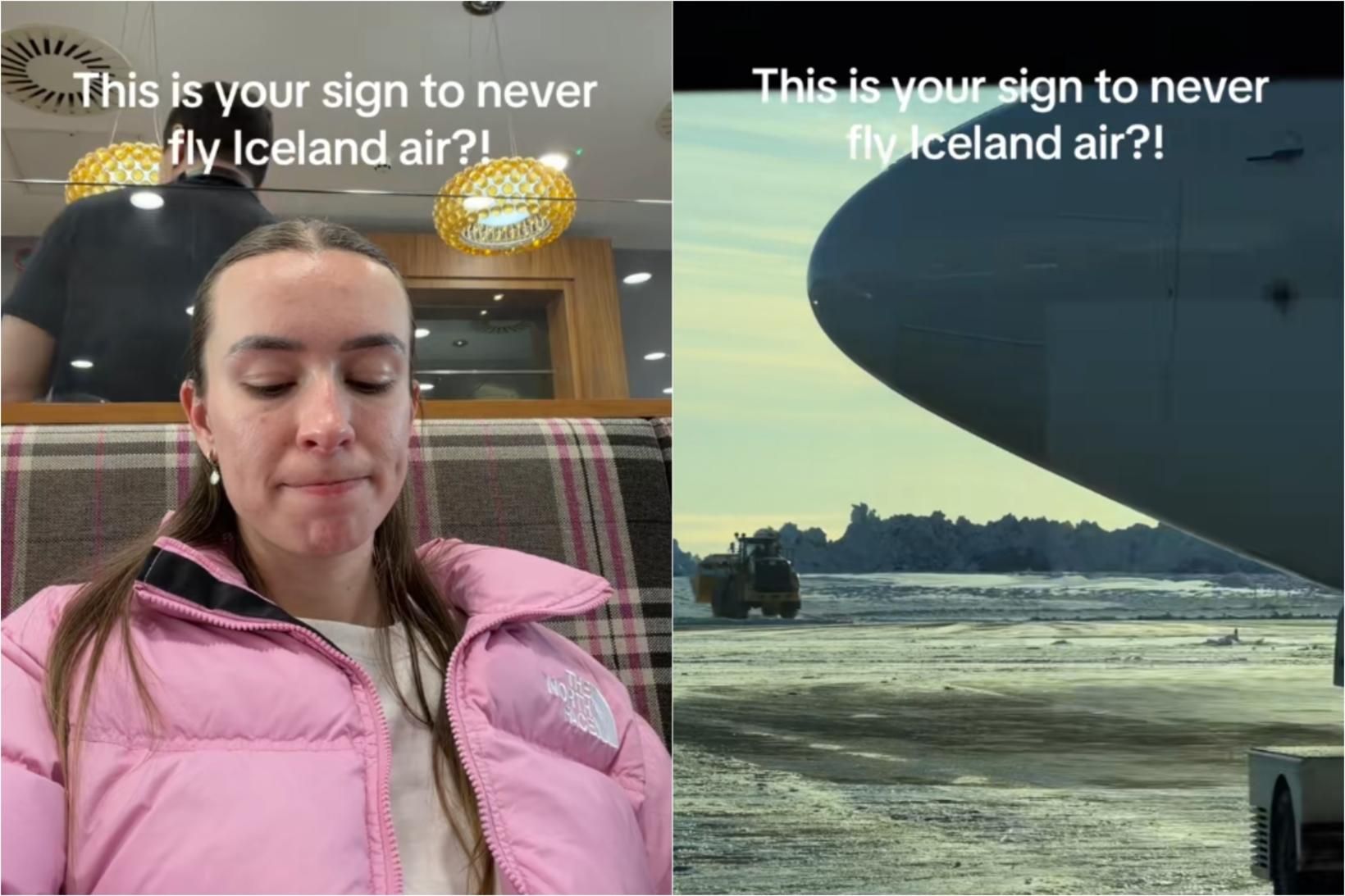 TikTok-stjarna hvetur fólk til að forðast Icelandair