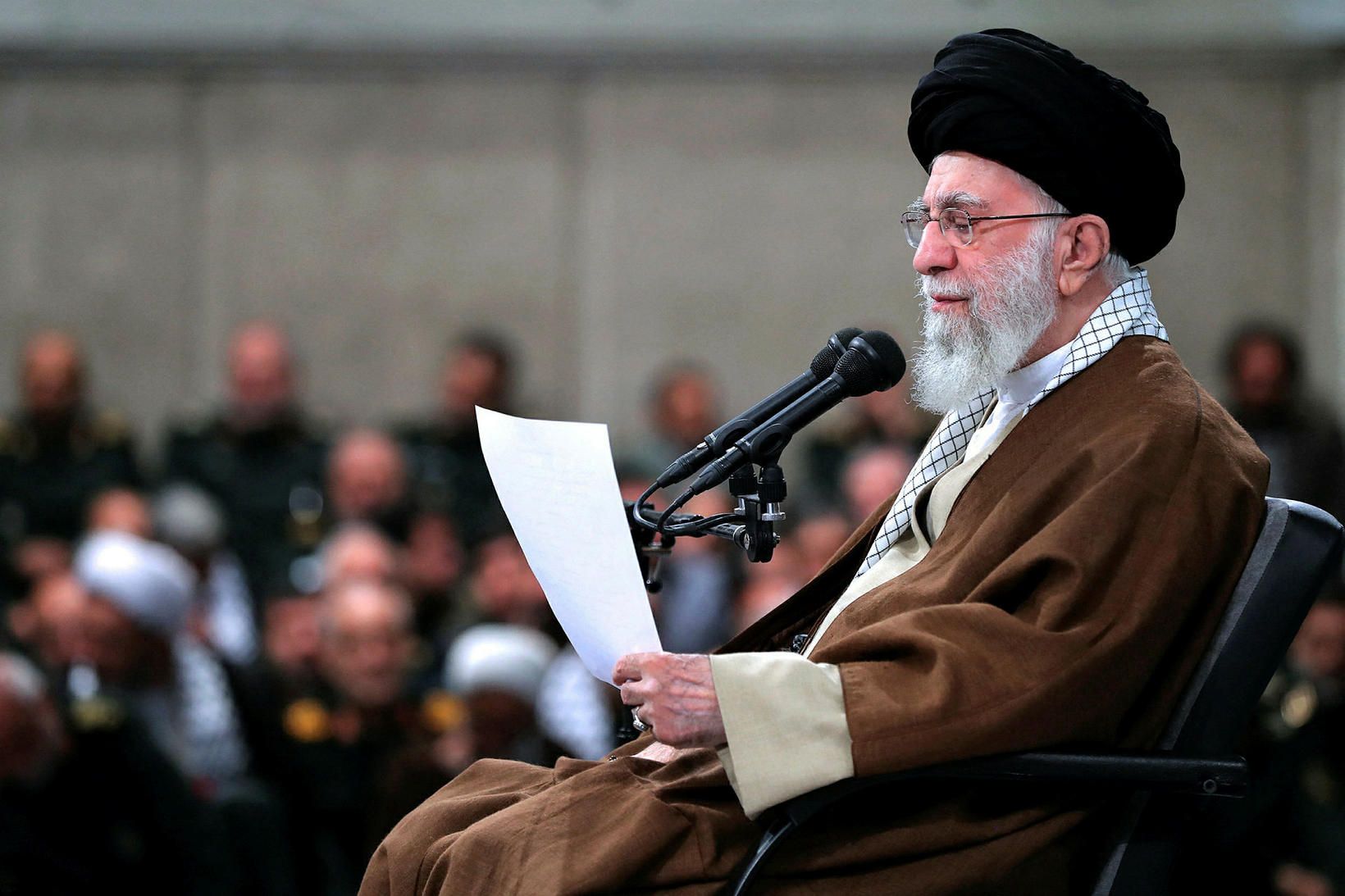 Æðstiklerkur Írans, Ali Khamenei.