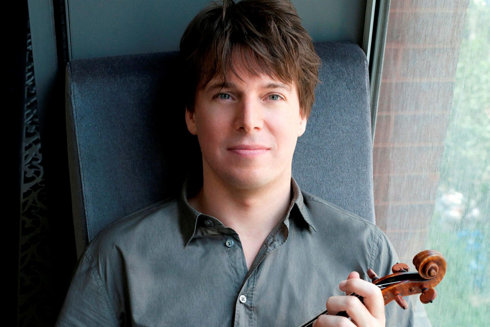 Joshua Bell verður í Hörpu á sunnudagskvöldið.